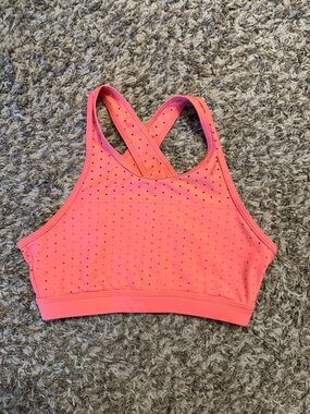 Buffbunny Allure High Neck Sports Bra - Coral